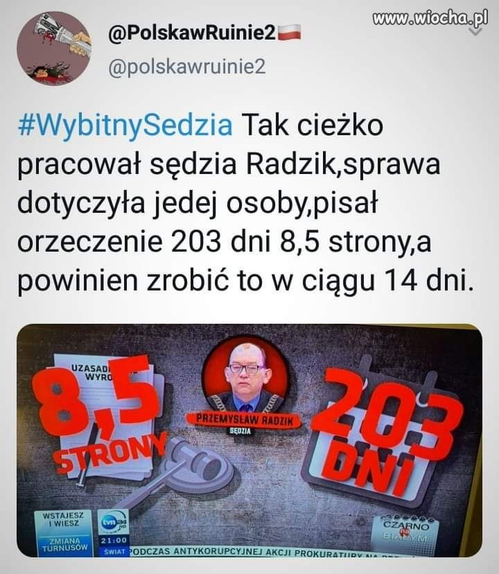 Namęczył się 