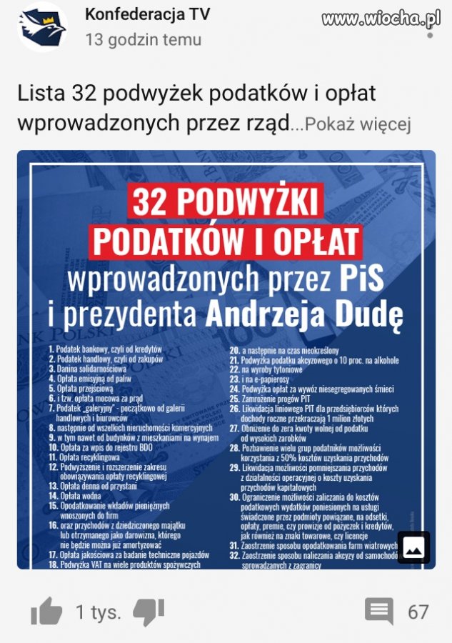 Polacy lubią niskie podatki, dlatego