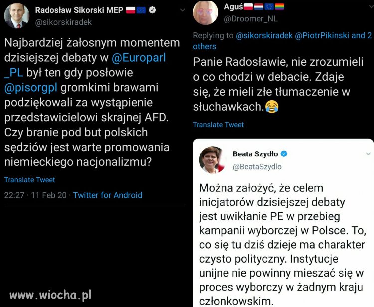 PiS mafia w Europarlamencie 