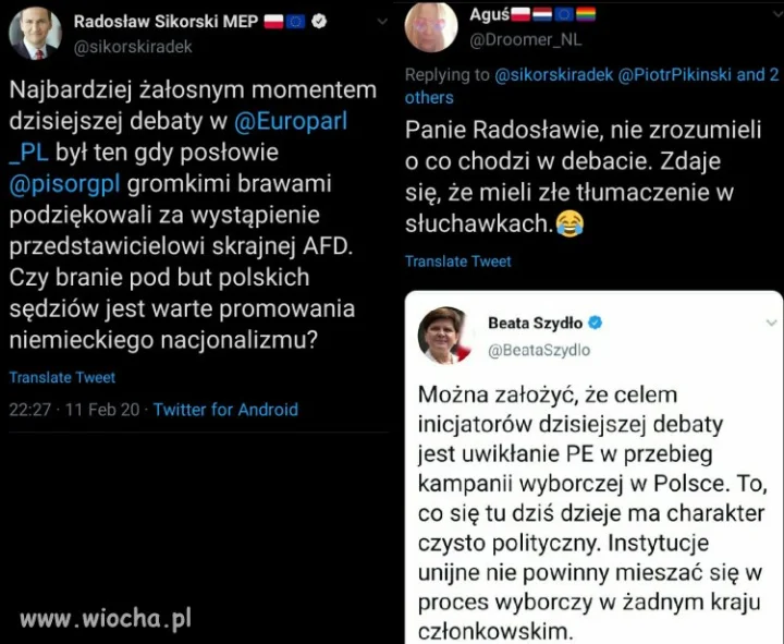 PiS mafia w Europarlamencie 