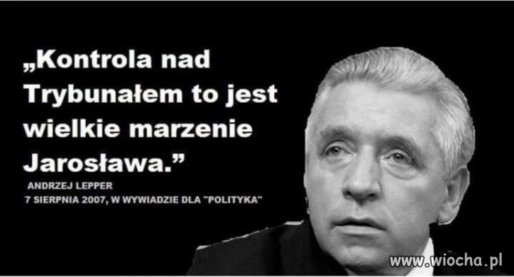 Nie był moim idolem... ale wiedzę miał ...