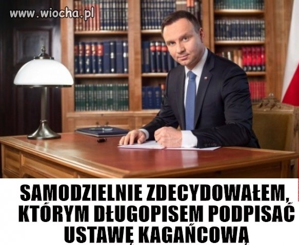 Sam zdecydował? 