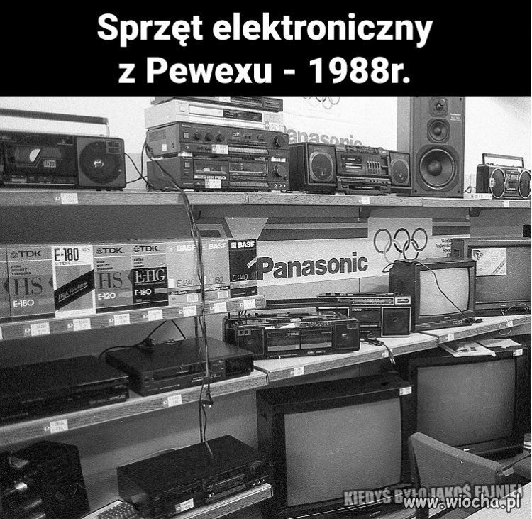 To był sprzęt 