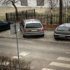 Przez takich są problemy z miejscem parkingowym