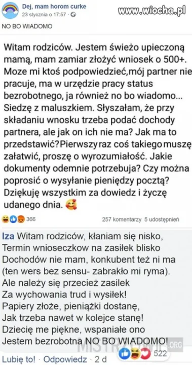 No bo wiadomo