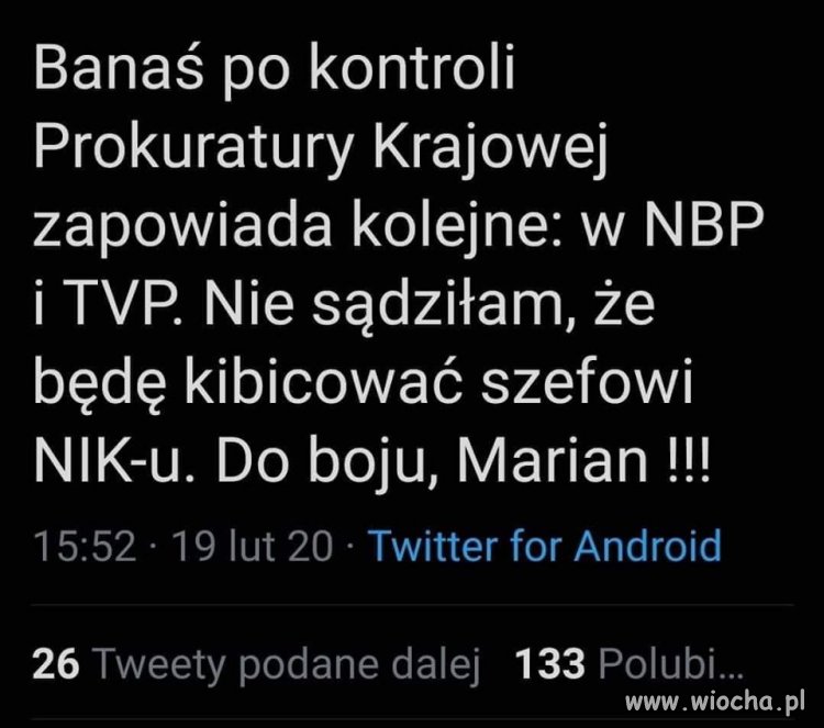 Żelazny Marian nie powinien się poddać. 
