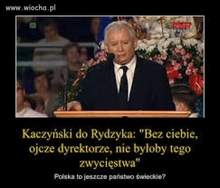 Marionetka Rydzyka .