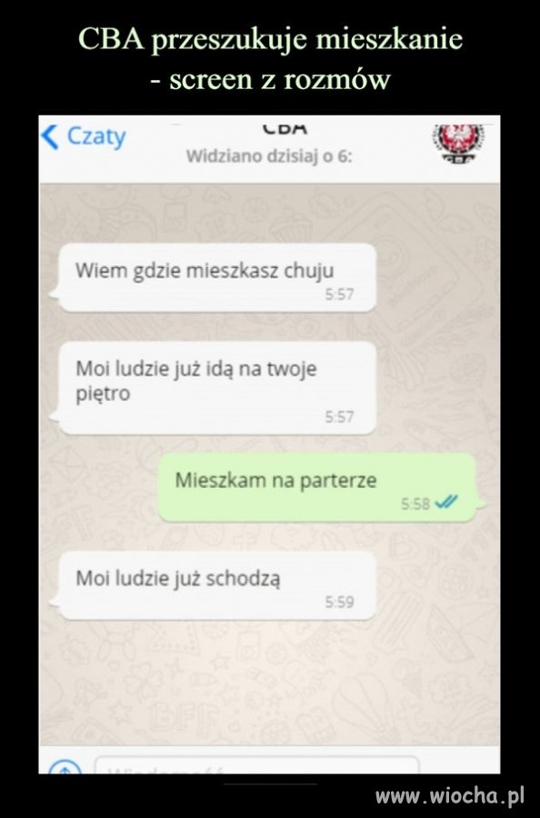 Oni wiedzą gdzie mieszka