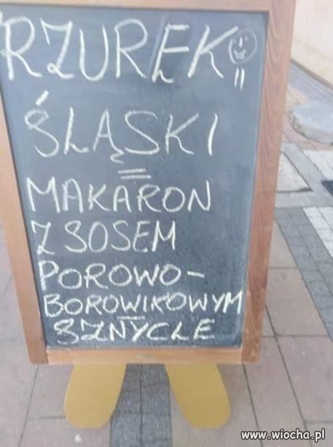 Taki rzurek najlepiej smakuje w wutką.