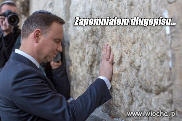 Osobisty dramat pRezydenta ...