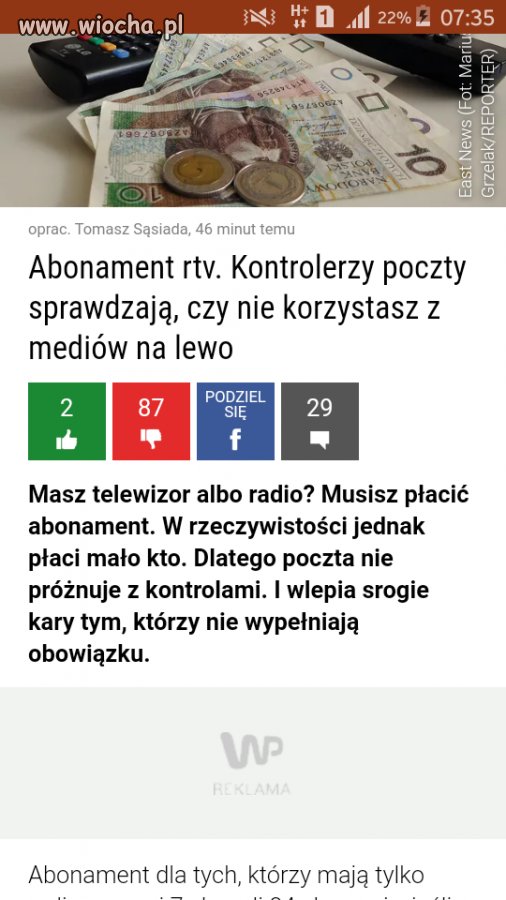 Jak byś za mało płacił 