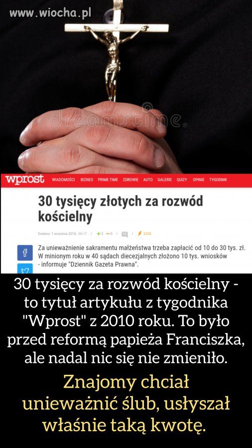 Życie w wierze jest takie drogie.