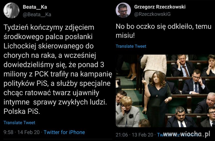 Takie zakończenie tygodnia