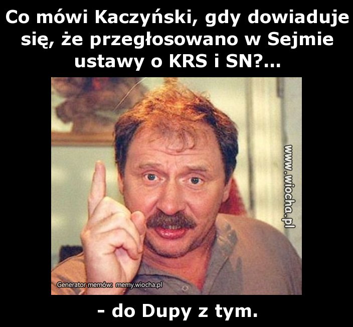Co mówi Kaczyński, gdy dowiaduje się, że