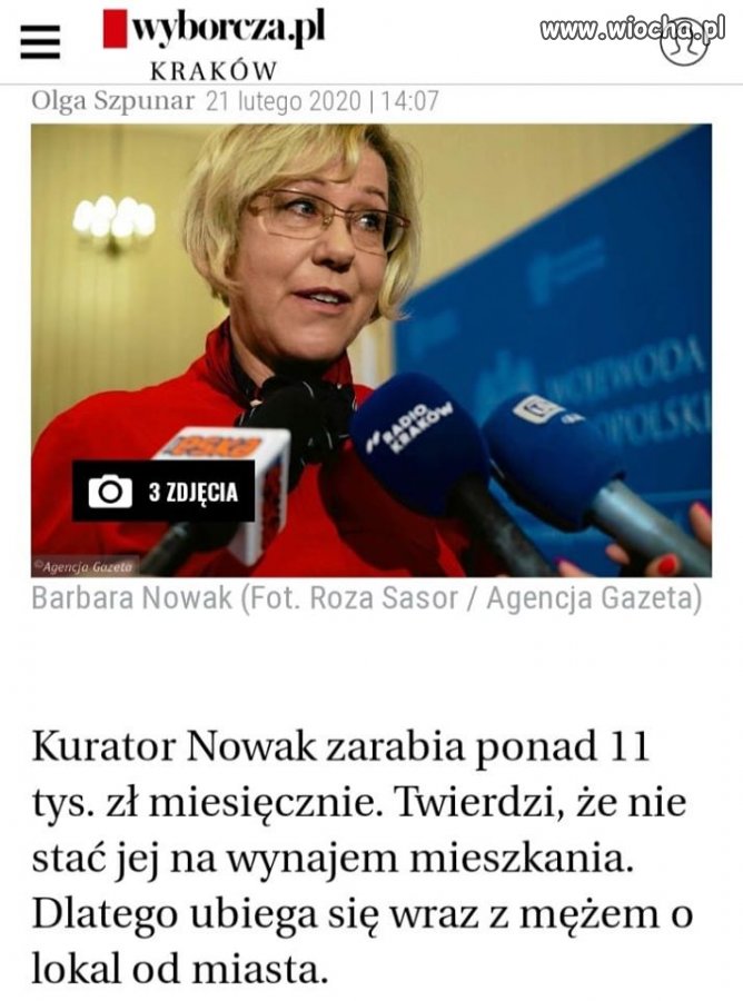 Bida Panie w tym PiSie, bida taka, że do 1. nie ..