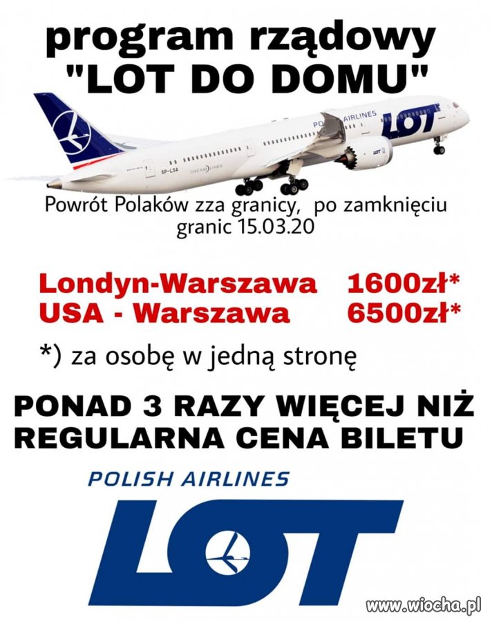 Lot do domu