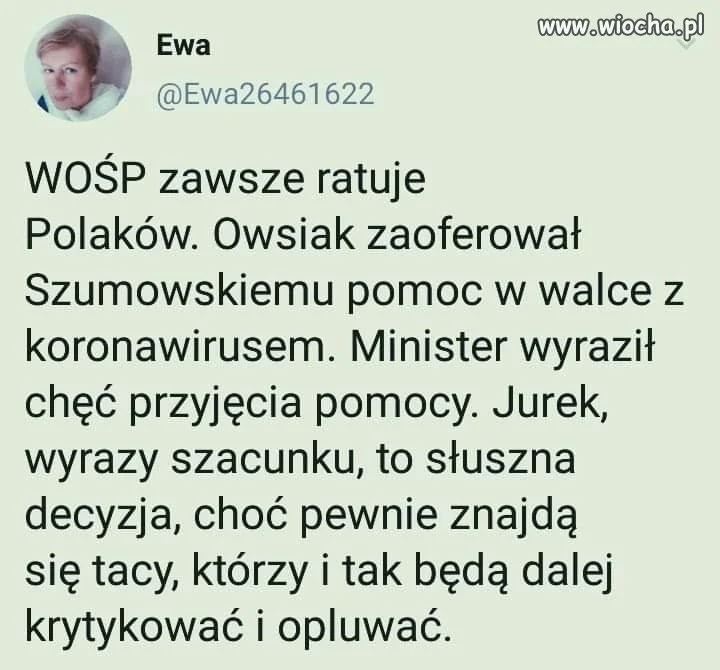 Najpierw krytykują 