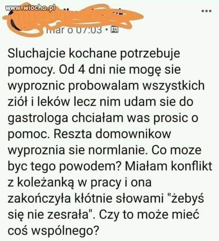 Normalnie pewnie klątwa