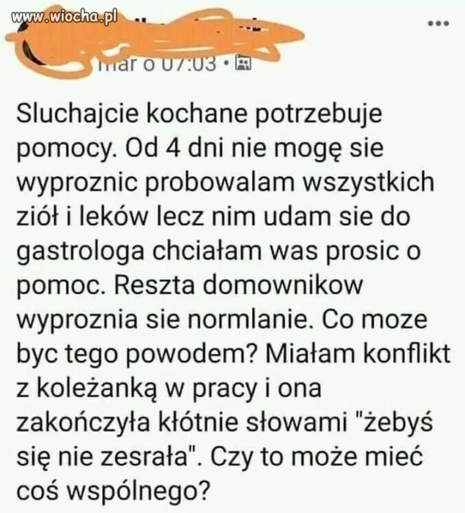 Normalnie pewnie klątwa
