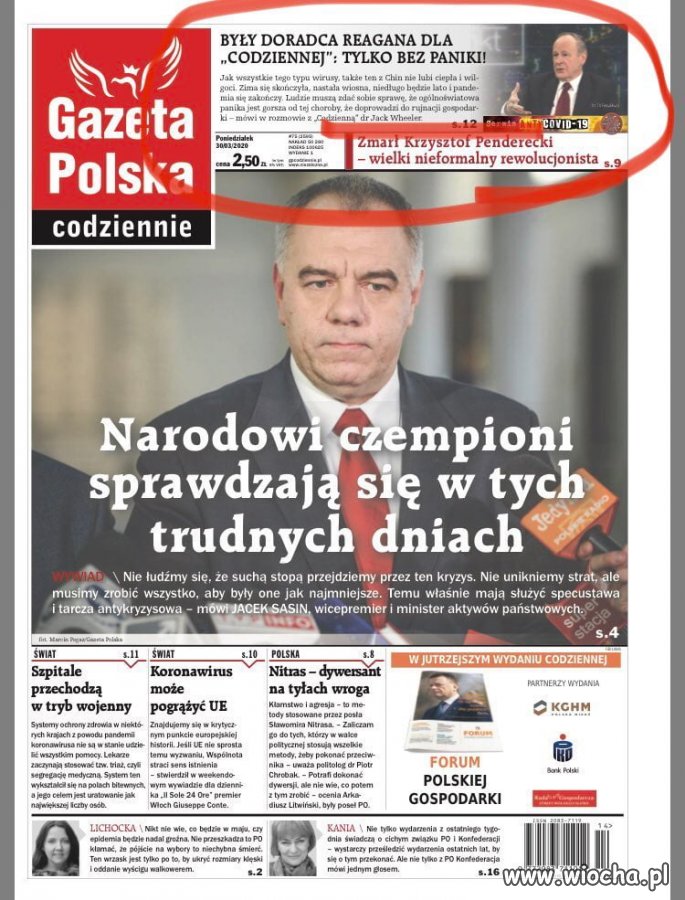 Gazeta Polska wywiad z Doradcą Regana?