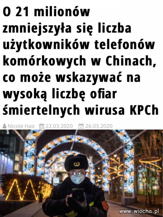 Ciekawe jak jest u nas ...