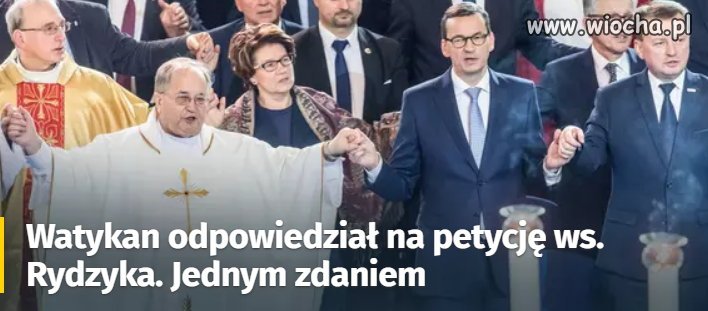 Watykan dał zielone światło dla biznesu.  