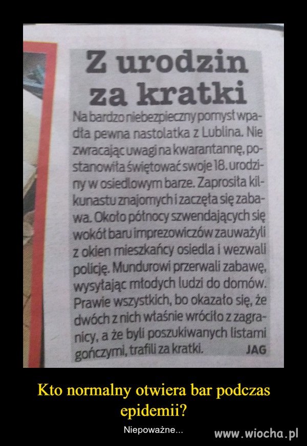 Głupich nie sieją 