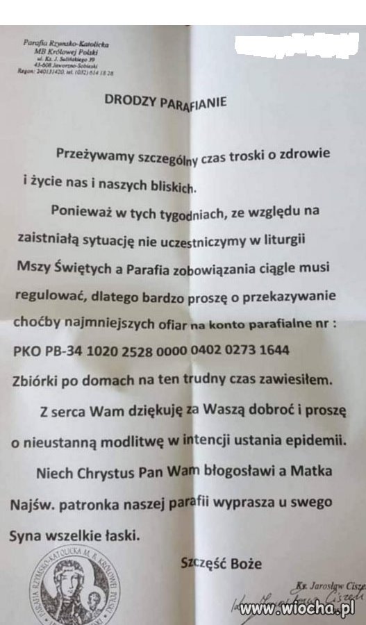 W tych ciężkich czasach.
