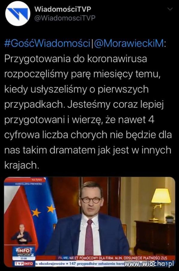 Ile musi umrzeć/zachoruje ludzi?