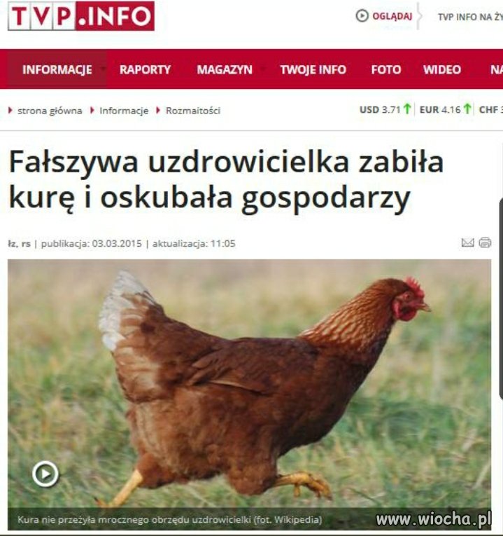 Ważne informacje od mediów państwowych
