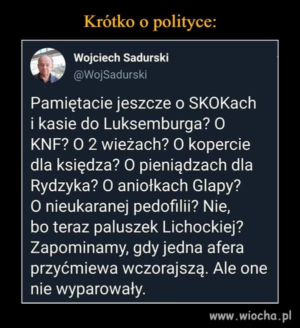 Warto pamiętać ...