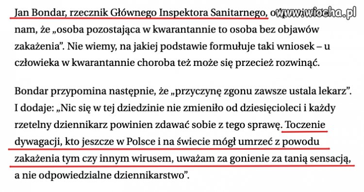 A wy dalej sądzicie,