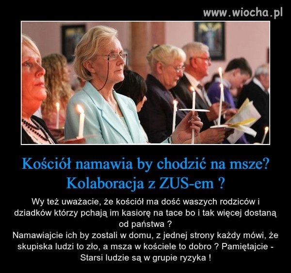 Zatroszczcie się o Waszych seniorów. Trzymajcie ich