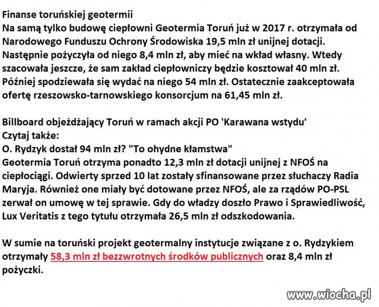 Tak kręci biznesiki niby bankrut Rydzyk