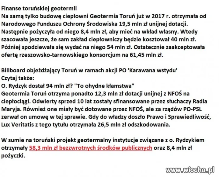 Tak kręci biznesiki niby bankrut Rydzyk