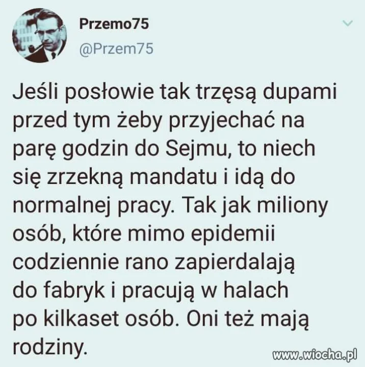 Drodzy posłowie 