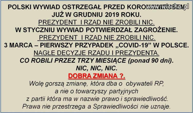 Wywiad ostrzegał 
