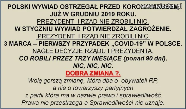 Wywiad ostrzegał 