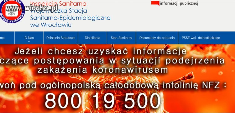 Ogólnopolski numer coronavirus