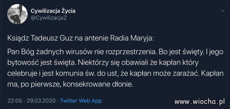 Rzekł idiota do idiotów ...