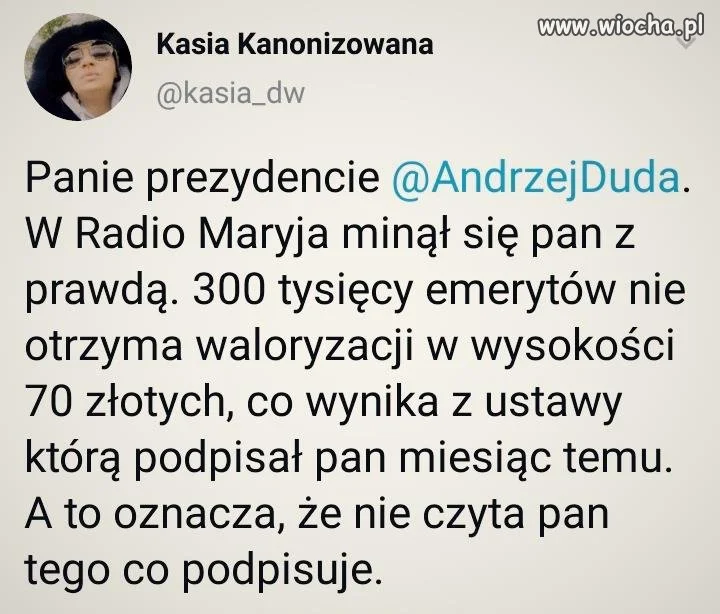 A czy kiedyś czytał?