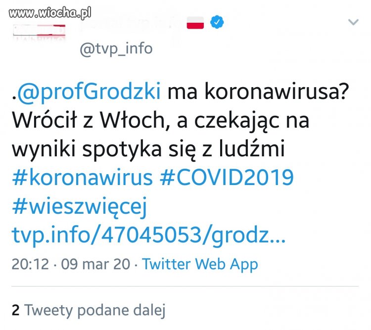 Czekał i zarażał