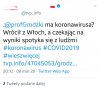 Czekał i zarażał