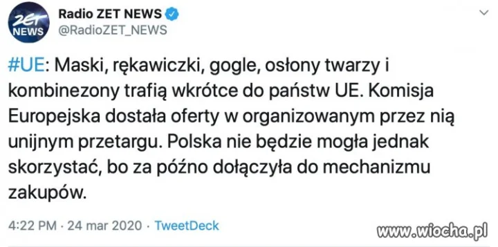 Ważne, że wybory w PL się odbędą