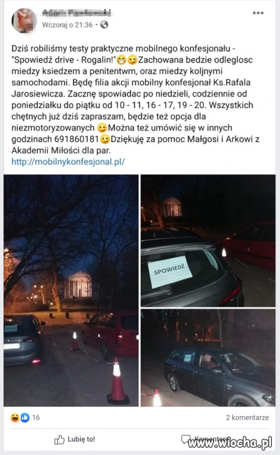 Cóż za pomoc w czasie pandemi.