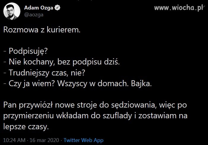 Kurierzy się cieszą.
