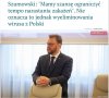 2020.03.16, 07:21: Szumowski: Mamy szansę ograniczyć tempo narastania zakażeń