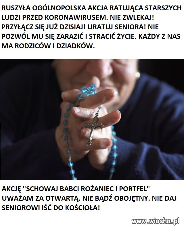 Schowaj babci różaniec