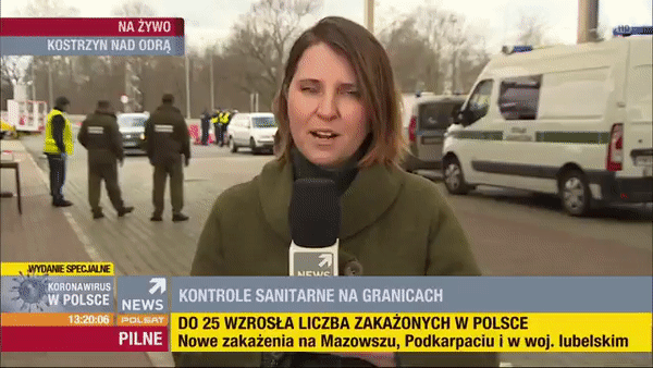 Kordon sanitarny na granicy