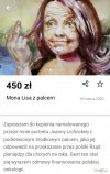 Mona Lisa z palcem